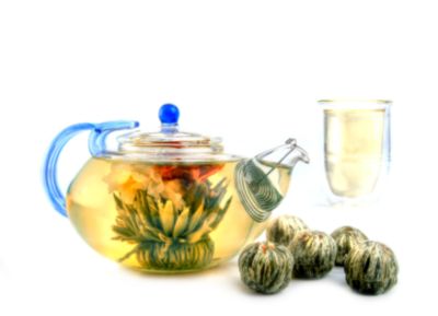 Glass teapots